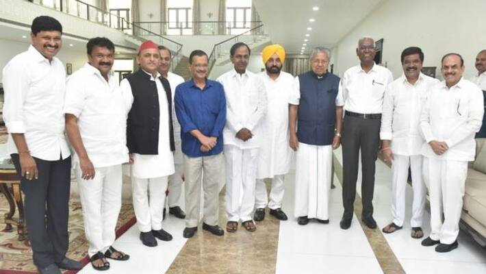 opposition parties call for regime change at centre telangana cm kcr to lead mega brs rally ash opposition parties call for regime change at centre telangana cm kcr to lead mega brs rally ash