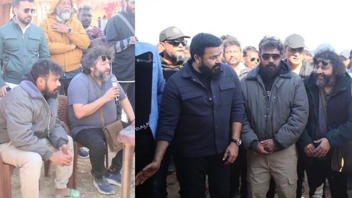 mohanlal shares location pics of malaikottai vaaliban lijo jose pellissery mohanlal shares location pics of malaikottai vaaliban lijo jose pellissery