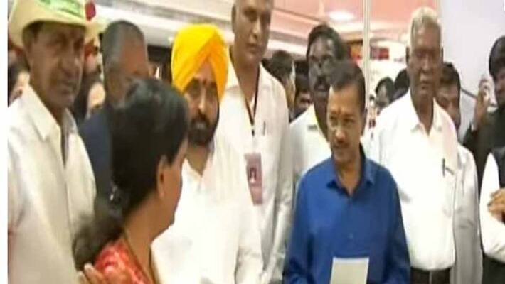 KCR Inaugurates second phase Kanti Velugu programme in Khammam KCR Inaugurates second phase Kanti Velugu programme in Khammam