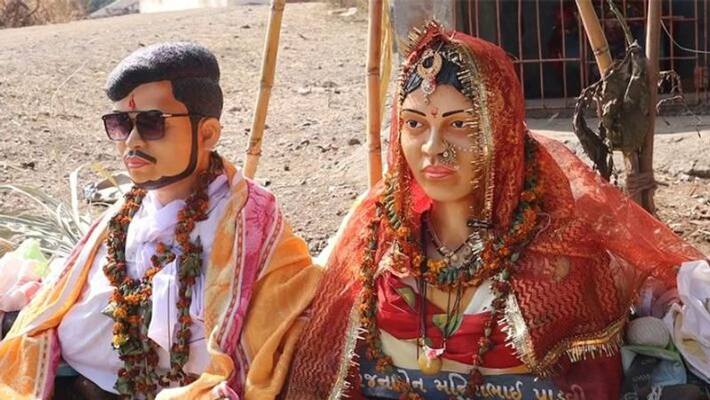 6 months after lovers die by suicide families get their statues married viral on social media 6 months after lovers die by suicide families get their statues married viral on social media