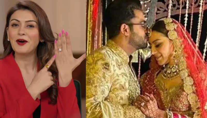 hansika marriage teaser release date announced what happend nayanthara marriage video?