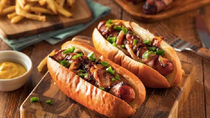 video which shows hot dogs preparation video which shows hot dogs preparation