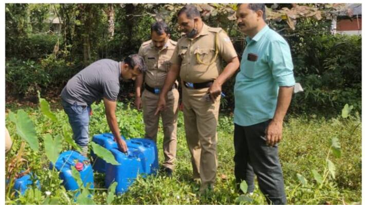 175 liters of wash seized in excise raid 175 liters of wash seized in excise raid