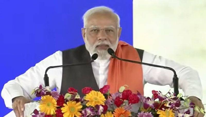 Our government's aim is development, not vote bank, says Pm Modi in karnataka