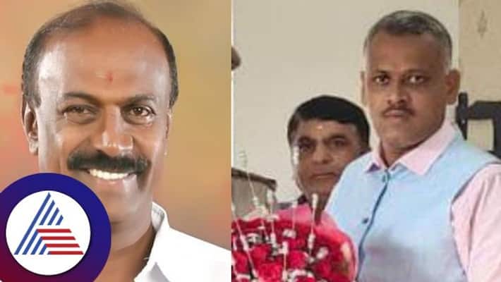 Bengaluru former Corporator V Balakrishna Arrested for Assaulting on Duty CPi Officer gvd Bengaluru former Corporator V Balakrishna Arrested for Assaulting on Duty CPi Officer gvd