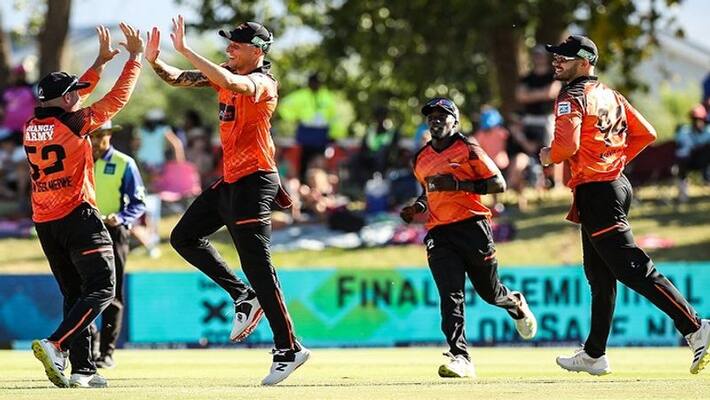 Sunrisers Eastern Cape won by 5 wickets against Paarl Royals in 14th Match SA20 Series Sunrisers Eastern Cape won by 5 wickets against Paarl Royals in 14th Match SA20 Series
