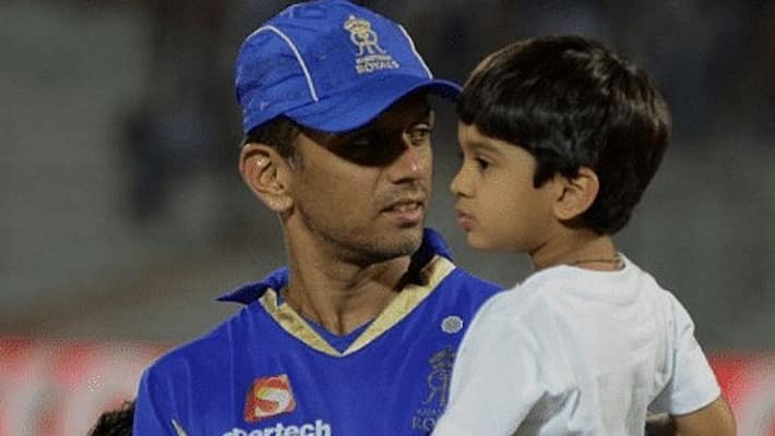 Rahul Dravid Son Anvay as a captain for Karnataka U-14 Rahul Dravid Son Anvay as a captain for Karnataka U-14