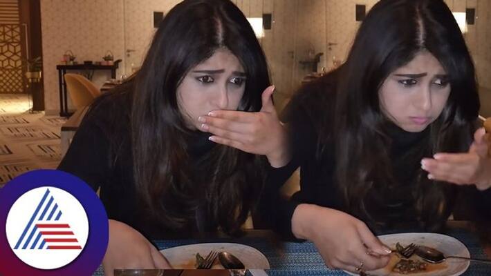 Aditi Prabhudeva tries Asian food and vomits share sushi recipe vcs Aditi Prabhudeva tries Asian food and vomits share sushi recipe vcs