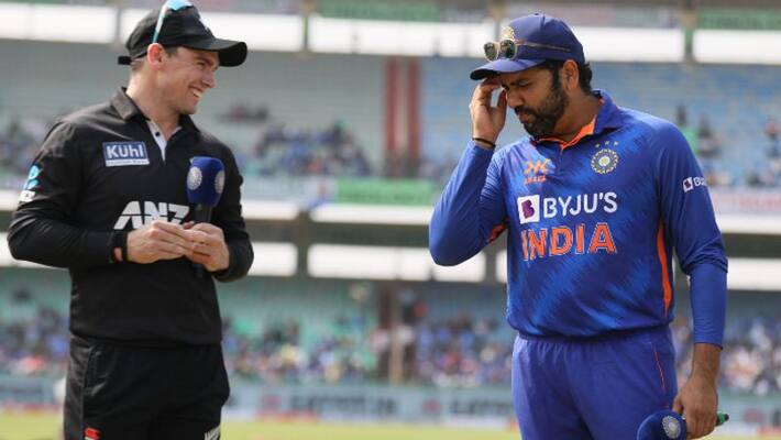 Ind vs NZ 3rd ODI New Zealand win the toss chose to bat first against India kvn Ind vs NZ 3rd ODI New Zealand win the toss chose to bat first against India kvn