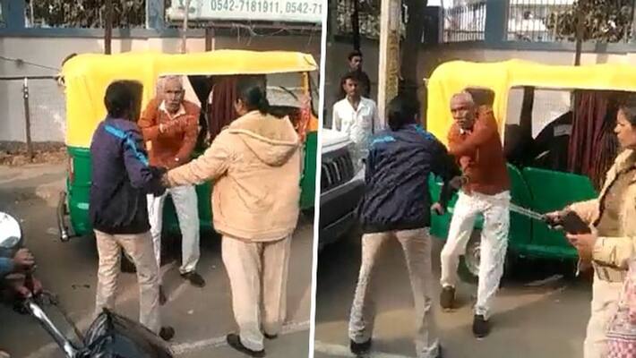 WATCH Two female police officers thrash elderly teacher in Bihar DCW chief seeks action gcw