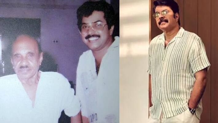 Mammootty with Vaikom Muhammad Basheer photo grabs attention Mammootty with Vaikom Muhammad Basheer photo grabs attention