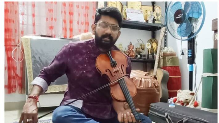 sreeju has achieved ma first rank in violin sreeju has achieved ma first rank in violin