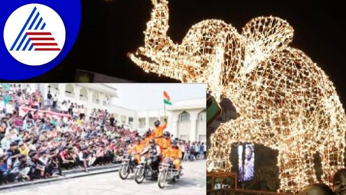 Amazing Bike Stunt at Bellary Utsav rav Amazing Bike Stunt at Bellary Utsav rav