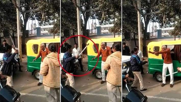 WATCH: Elderly Teacher Falls from Cycle, Lady Cops Brutally Beat Him For Being Slow In Bihar WATCH: Elderly Teacher Falls from Cycle, Lady Cops Brutally Beat Him For Being Slow In Bihar