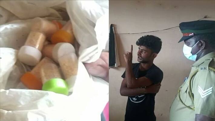 Migrated labor arrested by excise with Brown sugar Migrated labor arrested by excise with Brown sugar