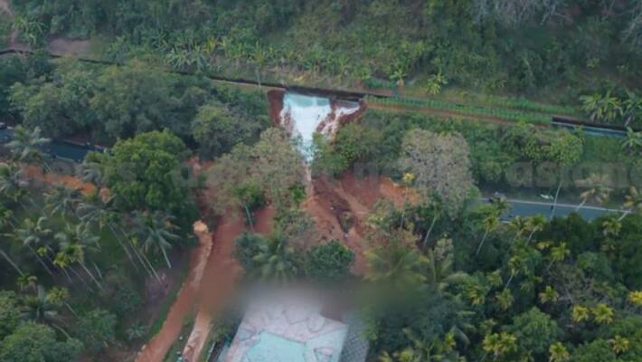 Panchayat President Sabu Puthur reacts to the canal collapse incident in Muvattupuzha Panchayat President Sabu Puthur reacts to the canal collapse incident in Muvattupuzha