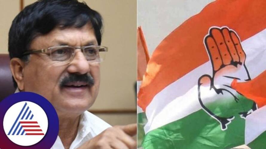 Home Minister Araga Jnanendra Slams On Congress At Kadur gvd Home Minister Araga Jnanendra Slams On Congress At Kadur gvd