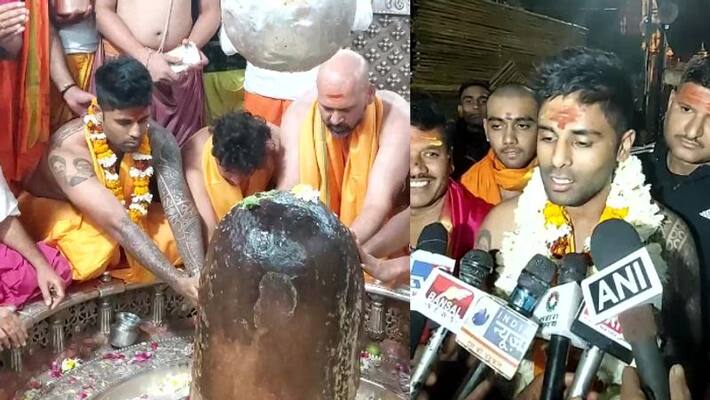 Indian Cricketers Visits Mahakaleshwar temple in Ujjain, Pray For Rishabh Pant's Speed Recovery MSV Indian Cricketers Visits Mahakaleshwar temple in Ujjain, Pray For Rishabh Pant's Speed Recovery MSV
