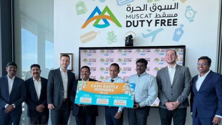 all the three winners of muscat duty free raffles are expats from Kerala this year all the three winners of muscat duty free raffles are expats from Kerala this year