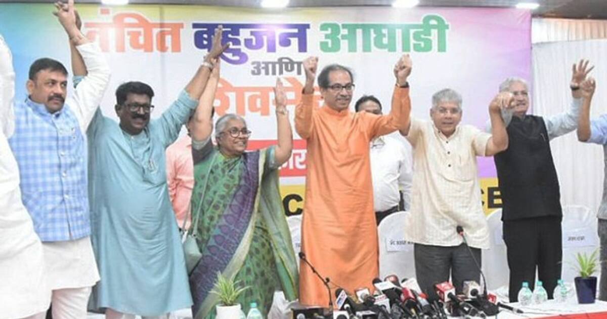 'Uniting to save democracy' Uddhav Thackeray's Sena announces alliance with Prakash Ambedkar's VBA