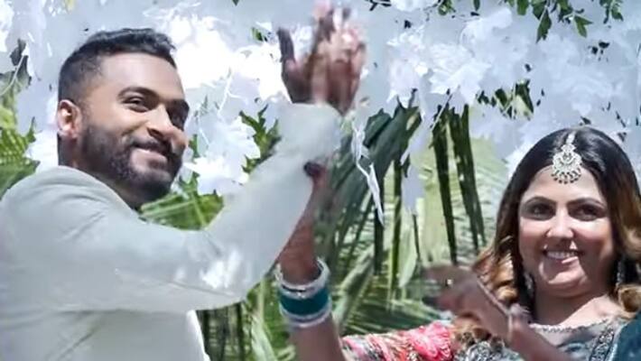 Sreevidya Mullachery Rahul engagement video out Sreevidya Mullachery Rahul engagement video out