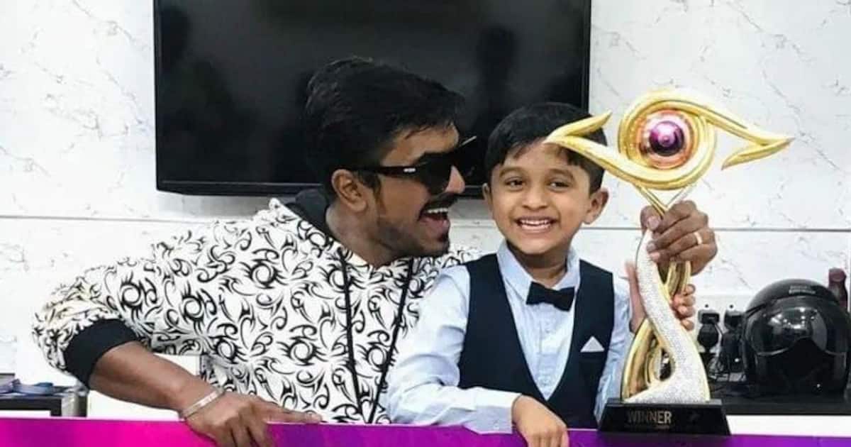 This victory is dedicated to you…. Aseem celebrated Bigg Boss victory with his son
