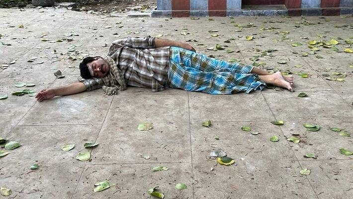 mammootty day sleep in floor of shooting location of nanpakal nerathu mayakkam viral on social media mammootty day sleep in floor of shooting location of nanpakal nerathu mayakkam viral on social media