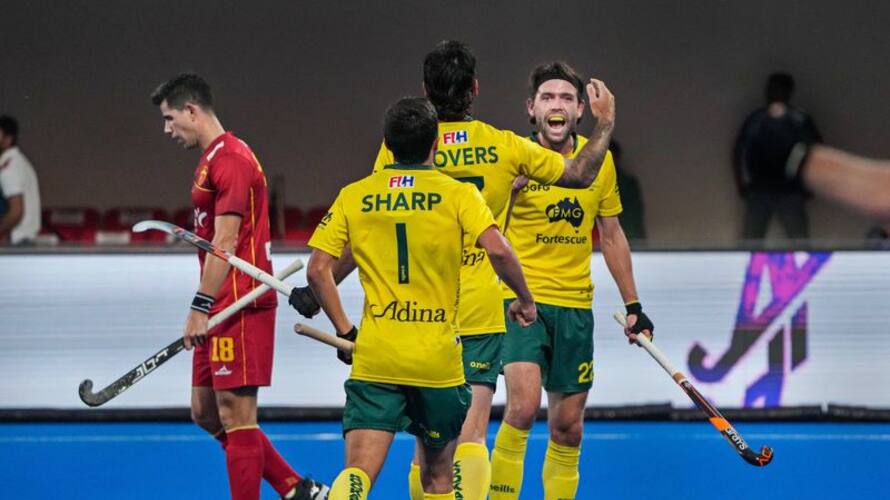 Hockey World Cup Semi Final Australia take on Germany in first match kvn Hockey World Cup Semi Final Australia take on Germany in first match kvn