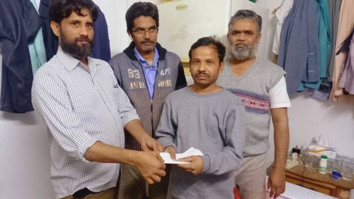 Indian expat who stranded in Saudi Arabia without getting proper treatment returned home Indian expat who stranded in Saudi Arabia without getting proper treatment returned home