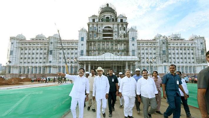 telangana cm kcr key directions to officials over new secretariat building constitution telangana cm kcr key directions to officials over new secretariat building constitution