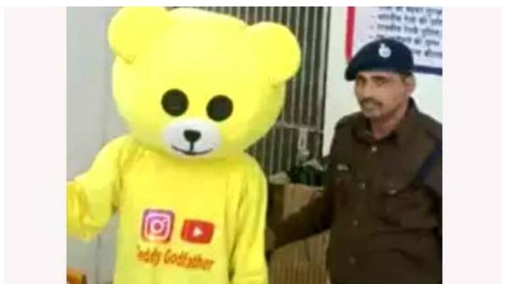 young man in teddy outfit arrested for dancing at railway crossing young man in teddy outfit arrested for dancing at railway crossing