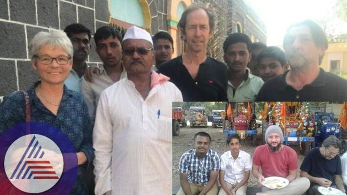 Arrival of Foreign Devotees to Secular Inchageri Mutt Service in Freedom Struggle sat Arrival of Foreign Devotees to Secular Inchageri Mutt Service in Freedom Struggle sat