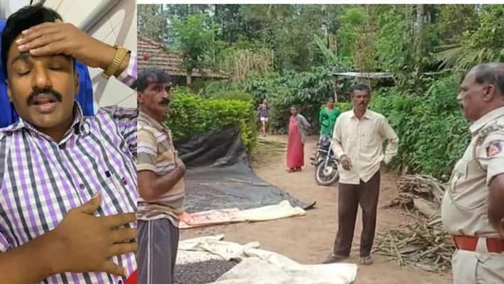 Blocking house sanction Villagers beat up panchayat officer sat Blocking house sanction Villagers beat up panchayat officer sat