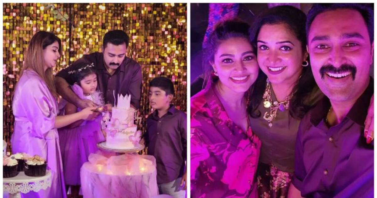 Sneha: சினேகா மகள் ஆத்யந்தா பிறந்தநாள் கொண்டாட்டத்தில் கலந்து கொண்டு வாழ்த்திய பிரபலங்கள்! போட்டோஸ்..!