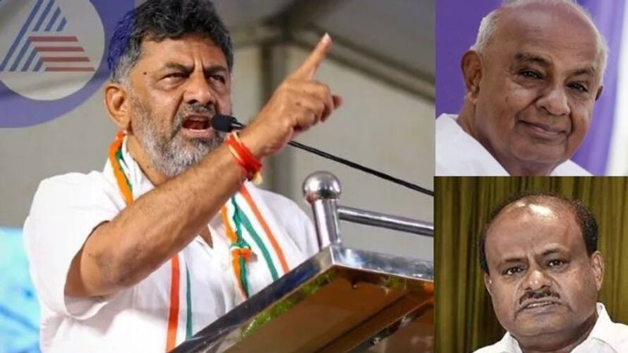 Ex Prime Minister Devegowda did not win peoples hearts DK Shivakumar criticizes sat Ex Prime Minister Devegowda did not win peoples hearts DK Shivakumar criticizes sat