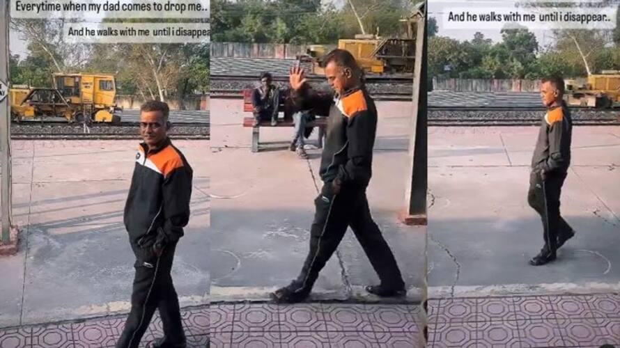 Man shared Emotional video of his father, its makes tear eye of viwers akb Man shared Emotional video of his father, its makes tear eye of viwers akb