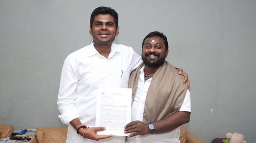 SG Suryah is the young leader of Tamil Nadu BJP in line with Vajpayee and Modi SG Suryah is the young leader of Tamil Nadu BJP in line with Vajpayee and Modi