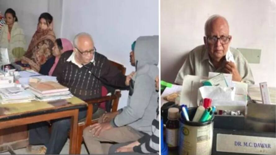 doctor Munishwar Chander Dawar who charges Rs 20 as fee conferred Padma Shri doctor Munishwar Chander Dawar who charges Rs 20 as fee conferred Padma Shri