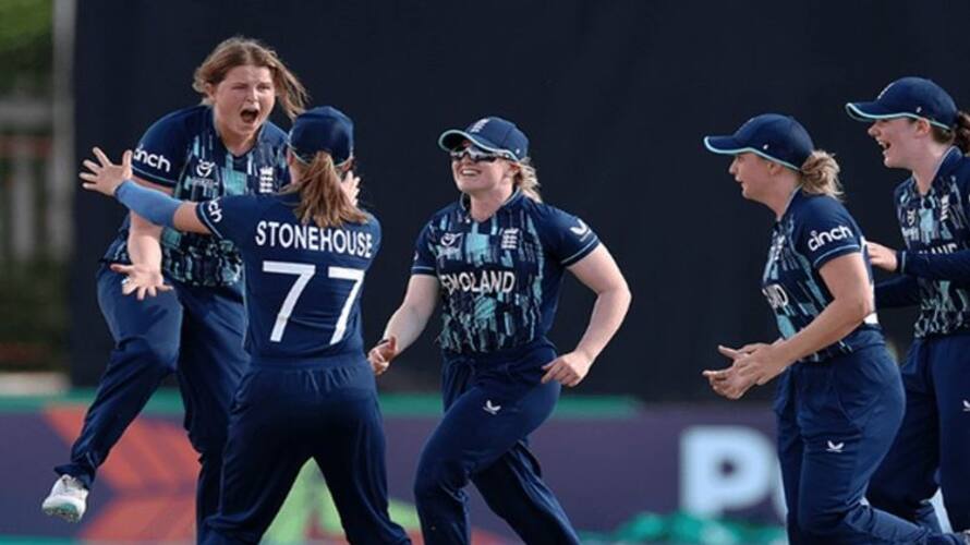 womens u19 t20 world cup 2023 england beat australia by 3 runs in semi final and will face india in final womens u19 t20 world cup 2023 england beat australia by 3 runs in semi final and will face india in final