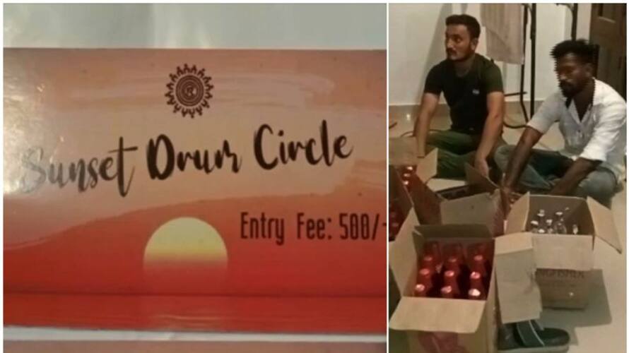 dj party in resort police raid liquor seized dj party in resort police raid liquor seized