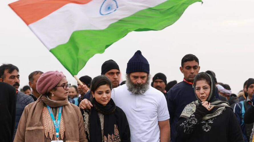 A breath of fresh air arrived in Kashmir with the Rahul Gandhis Bharat Jodo Yatra: Mehbooba Mufti A breath of fresh air arrived in Kashmir with the Rahul Gandhis Bharat Jodo Yatra: Mehbooba Mufti