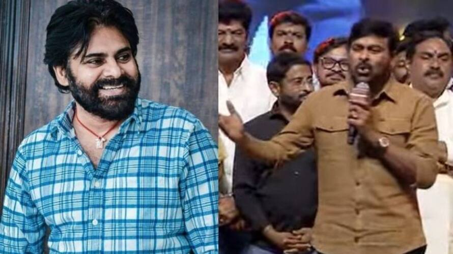 i imagine pawan kalyan in raviteja place thats why i tears without glycerine said chiranjeevi i imagine pawan kalyan in raviteja place thats why i tears without glycerine said chiranjeevi