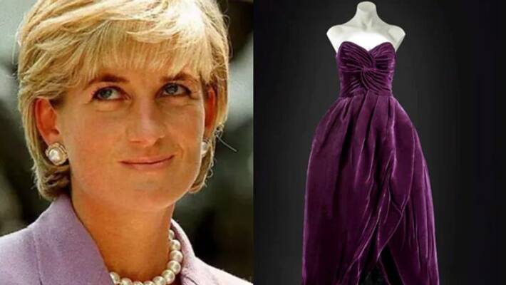 Princess Dianas Gown Auctioned For Close To 5 Crore In New York Princess Dianas Gown Auctioned For Close To 5 Crore In New York