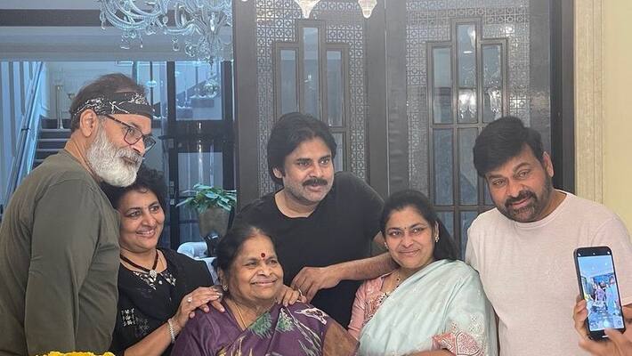chiranjeevi mother anjanadevi birthday he gets emotional chiranjeevi mother anjanadevi birthday he gets emotional