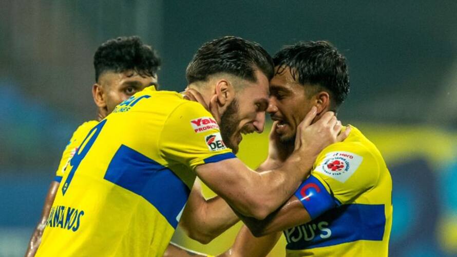 ISL 2022 23 Kerala Blasters beat NorthEast United by 2 0 on Dimitrios Diamantakos goals ISL 2022 23 Kerala Blasters beat NorthEast United by 2 0 on Dimitrios Diamantakos goals