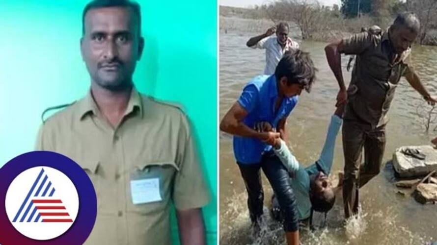 Sira Ksrtc Bus Driver Saved Girls Life Drowning In Handikunte Agrahara Lake Tumakuru gvd Sira Ksrtc Bus Driver Saved Girls Life Drowning In Handikunte Agrahara Lake Tumakuru gvd