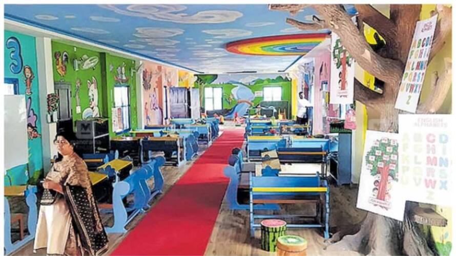 Pozhiyoor government UP School Pre Primary School from now on High Tech Pozhiyoor government UP School Pre Primary School from now on High Tech