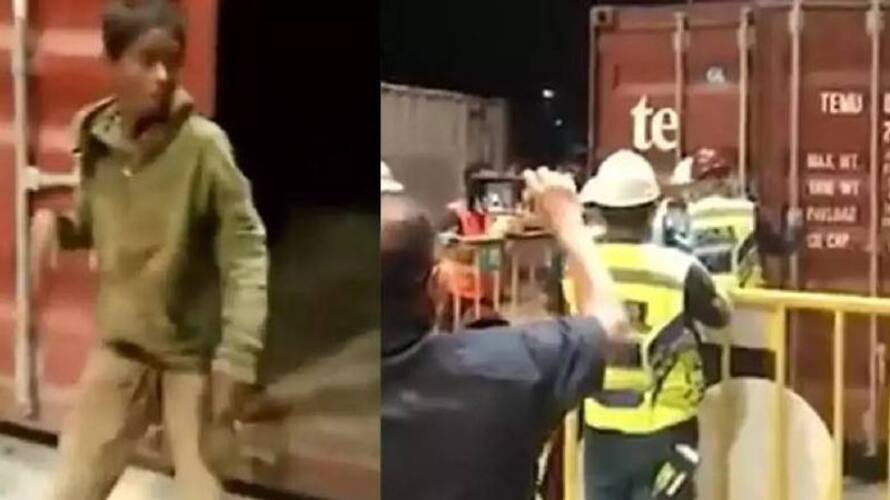 15 year old hide in a shipping container reached Malaysia after six days 15 year old hide in a shipping container reached Malaysia after six days