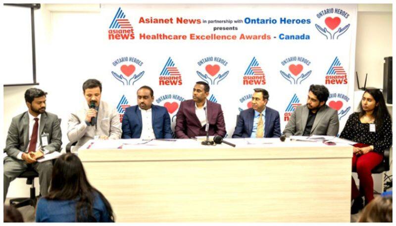 Asianet Healthcare Awards in Canada on April 22
