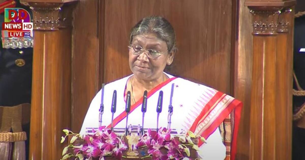 Union Budget 2023-24:அச்சமில்லாத,நிலையான அரசு ஆட்சியில் இருக்கிறது : குடியரசு தலைவர் திரெளபதி முர்மு பெருமிதம்